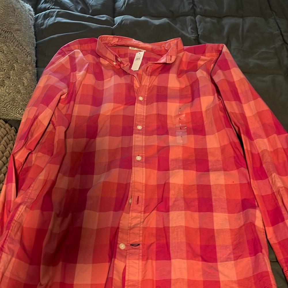 Men’s Gap button down shirt NWT sz Large